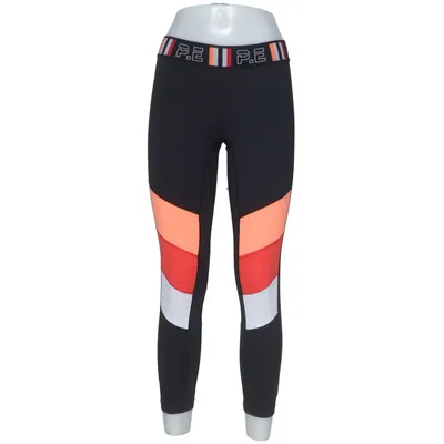Sportleggings (Zwart, Oranje, Wit) van P.E Nation Elastaan, Polyester