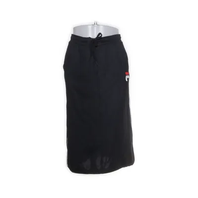 Jupe longue (Noir, Blanc) de White Line Fila Coton, Polyester