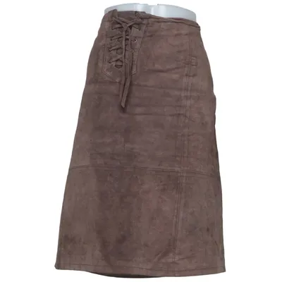 Lederrock (Peters Skirt) von VILA Clothes Leder, Polyester