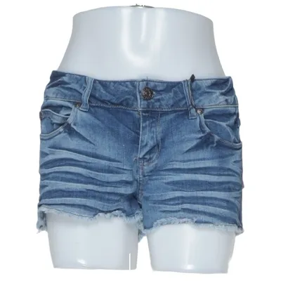 Denim shorts (Blauw) van Celebrity Pink Katoen, Elastaan