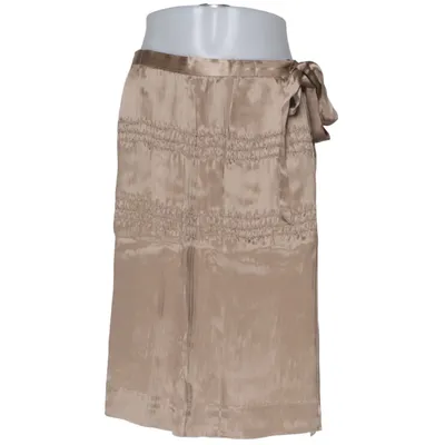 Skirt (Beige) from Just in Case Silk