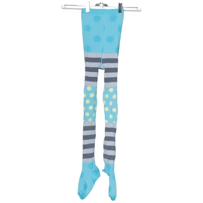 Tights (Blue, Gray, Yellow) from Melton Cotton, Elastane, Polyamide