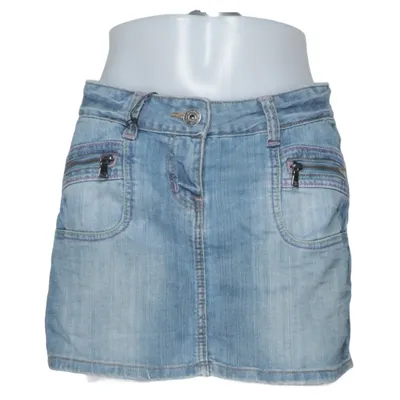 Jeanskjol (Blå) från New Look Bomull, Elastan