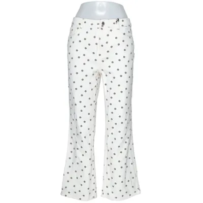 Jeans (Weiß, Braun) von Zara Baumwolle