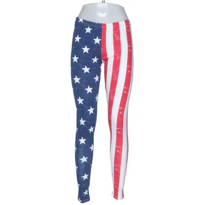 Leggings (Blauw, Rood, Wit) van Fishbone Katoen, Elastaan