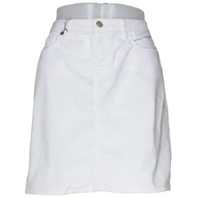 Spijkerrok (Wit) van Tommy Hilfiger Katoen, Elastaan
