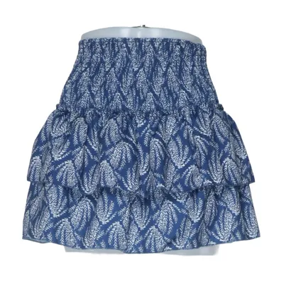 Skirt (Blue, White) Polyester