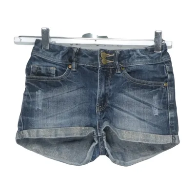 Jeansshorts (Blå) fra Detroit Bomuld, Elastan, Metallfiber, Polyester, Viscose