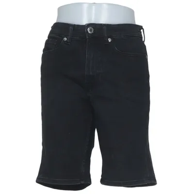 Short en jean (Noir) de Made by us Worn by you Élasthane, Coton recyclé