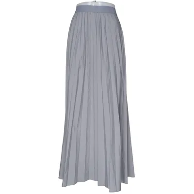 Långkjol (Grå) från Refka Polyester