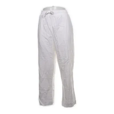 Pants (White) from Freequent Linen, Viscose