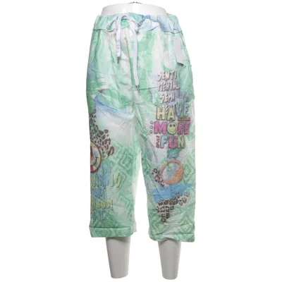 Byxor (Grön, Vit, Blå, Flerfärgad) från Moda Italia Elastan, Polyester, Viskos
