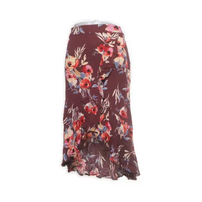 Kjol (Röd, Flerfärgad) från Xhilaration Återvunnen polyester, Viskos