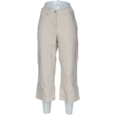 Trekvartsbyxor (Beige) från XLNT Woman Bomull, Elastan, Polyester