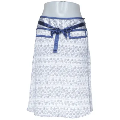Skirt (White, Blue) from By Lysgaard Viscose