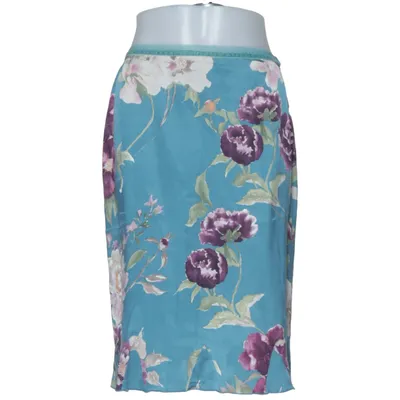 Rok (Blauw, Lila, Meerkleurig) van Alain Manoukian Acetaat, Elastaan, Zijde
