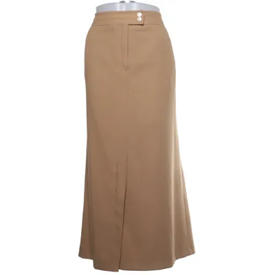 Rok (Beige) van Delmod Polyester, Viscose