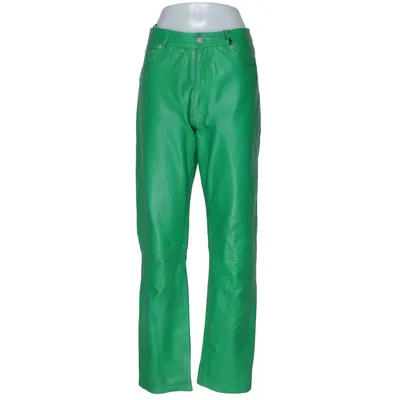 Leren broek (Groen) van JJXX Leer, Polyester