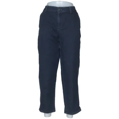 Spijkerbroek (Blauw) van Lands' End Katoen, Elastaan, Polyester