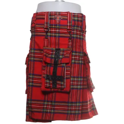 Kilt (Rouge, Bleu, Jaune) de Metal Rock Shop Acrylique