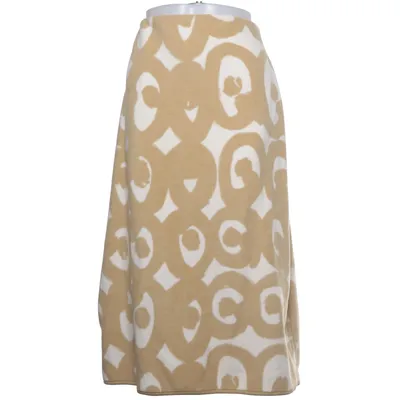 Nederdel (Beige, Hvid) fra Marimekko x Uniqlo Genanvendt polyester