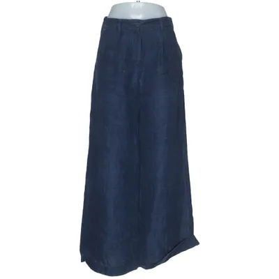 Palazzo broek (Blauw) van Massimo Dutti Linnen