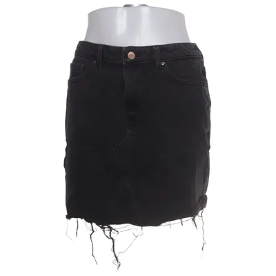 Jeansnederdel (Sort) fra New Look Denim Bomuld, Polyester