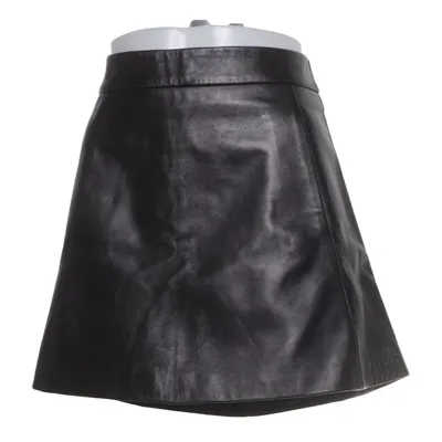 Läderkjol (Grå) från Ganni Skinn, Polyester