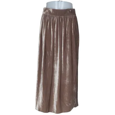 Rok (Bruin) van Fabiana Filippi Elastaan, Polyester, Zijde, Viscose