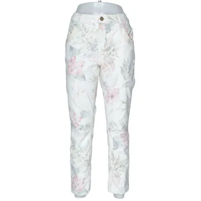 Jeans (White, Multicolored) from Mos Mosh Cotton, Elastane, Polyester, Viscose