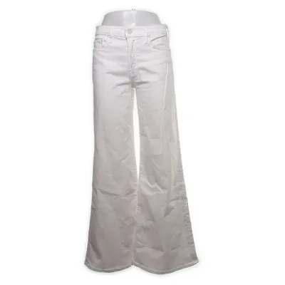 Jeans (Vit) från Mother Bomull, Elastan, Polyester