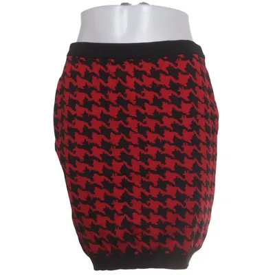 Jupe (Rouge, Noir) de Boutique Moschino Polyamide, Viscose