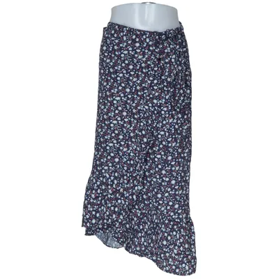 Jupe portefeuille (Bleu, Multicolore) de Madewell Viscose
