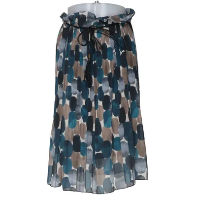 Rok (Blauw, Bruin, Grijs) van Edith Polyester
