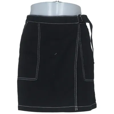 Denim skirt (Black) from Ace Tee x H&M Cotton