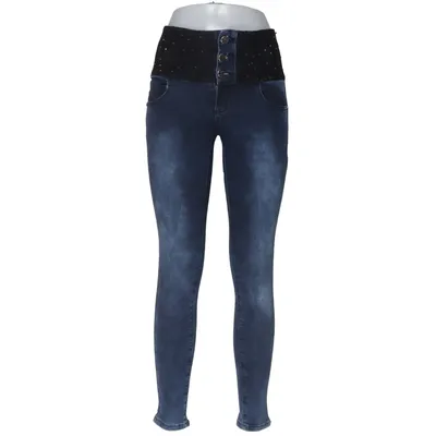 Mammajeans (Blå, Svart) från Secret Bomull, Elastan, Polyester, Viskos