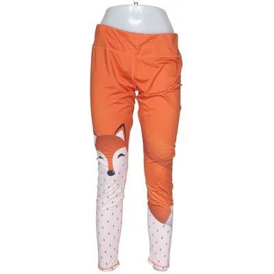 Leggings (Orange, Hvid) fra Dedoles Elastan, Polyester