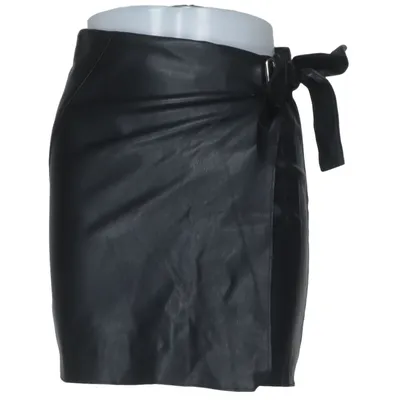 Jupe portefeuille (Noir) de River Island Polyester, Polyuréthane