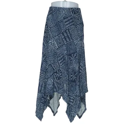 Skirt (Blue, White) from Lauren Ralph Lauren Linen, Viscose