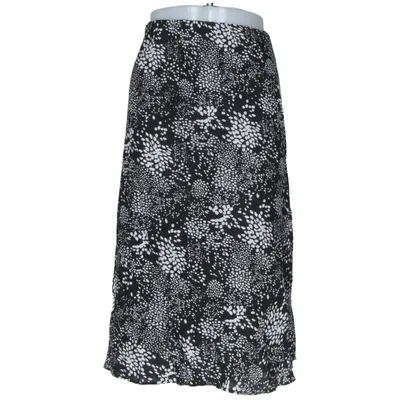 Jupe (Noir, Blanc) de Amalia Viscose