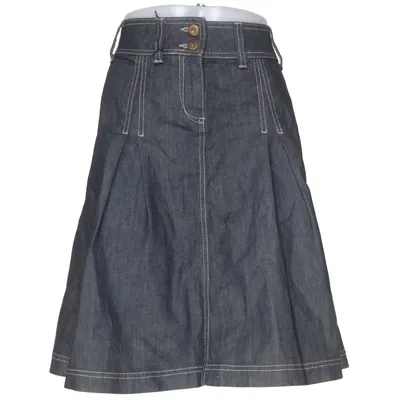 Jeanskjol (Blå) från ESPRIT Collection Bomull, Elastan