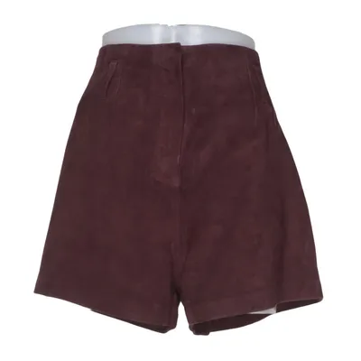 Leather shorts (Purple) from The Frankie Shop Leather, Polyester
