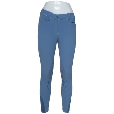 Pantalon d'équitation (Bleu) de Kingsland Élasthane, Polyamide