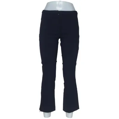 Pants (Black) from Mango Casual Cotton, Elastane, Polyamide, Polyester, Viscose