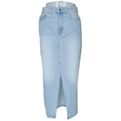 Jeansnederdel (Blå) fra Vero Moda Denim Elastan, Genanvendt bomuld