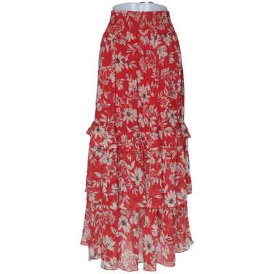 Jupe longue (Rouge, Beige) de Patrons of Peace Polyester
