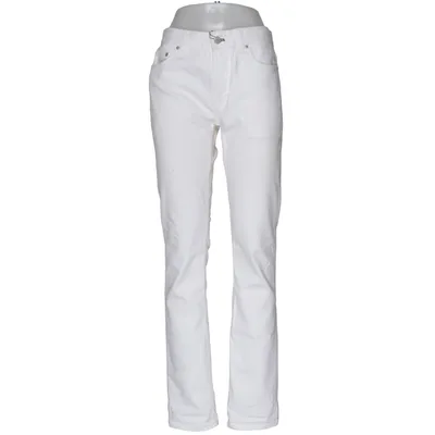 Jeans (Vit) från BLK DNM Bomull, Elastan