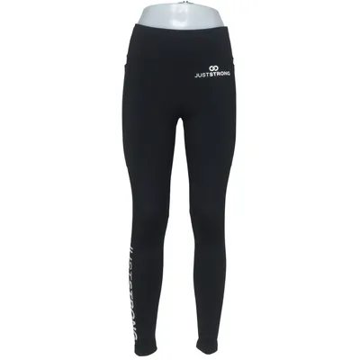 Træningsleggings (Sort) fra JustStrong Elastan, Polyester