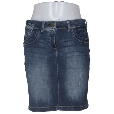 Jeansnederdel (Blå) fra Yessica by C&A Bomuld, Elastan, Polyester