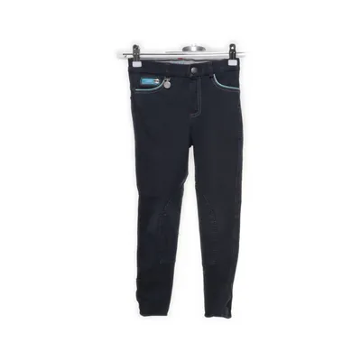 Pantalon d'équitation (Bleu) de CRW Coton, Élasthane, Polyester